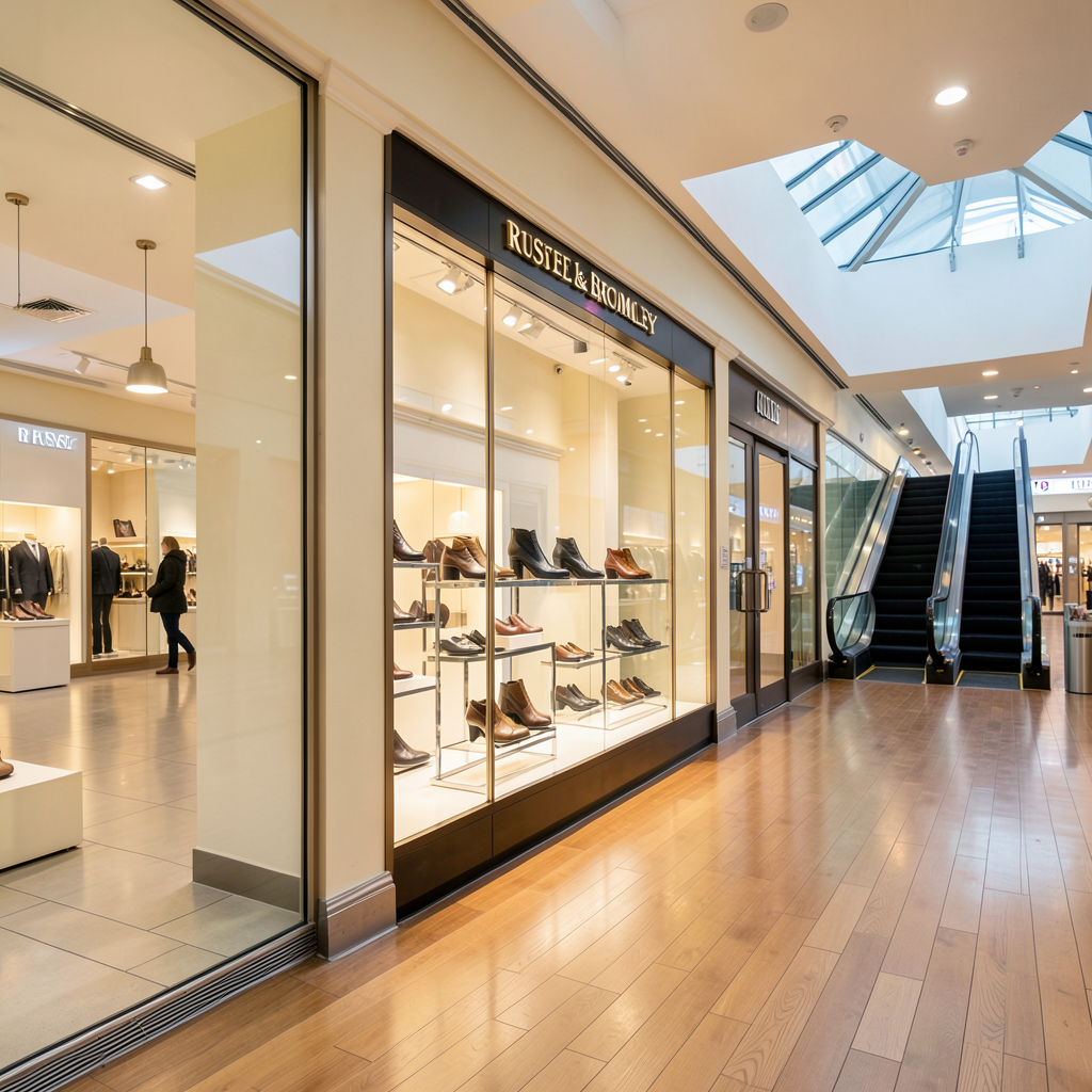 Russell & Bromley returns to Westgate Oxford close to John Lewis